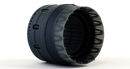 Mirage III E R ATAR 09 nozzle detailed