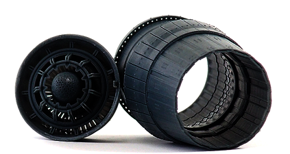 Su-27 Saturn AL31 model kit of turbine, afterburner and nozzle highly detailed